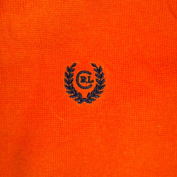 Mens Dark Orange Ralph Lauren Chaps Polo Classic T - Picture 3 of 11
